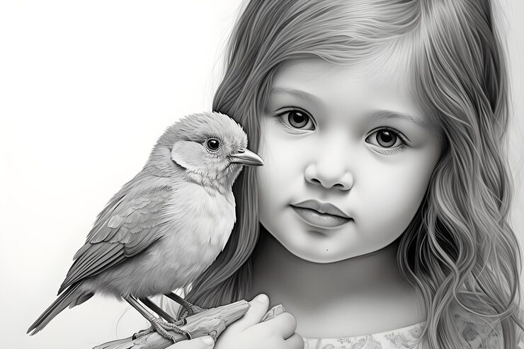 How Coloring Helps Child Brain Development 2 Turn Picture into Coloring Page