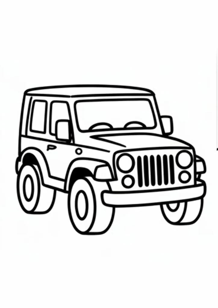 Jeep Coloring Pages 5 01 2