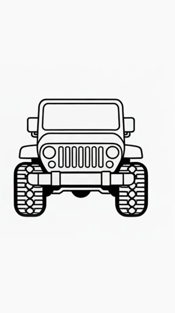 Jeep Coloring Pages 6 06 1