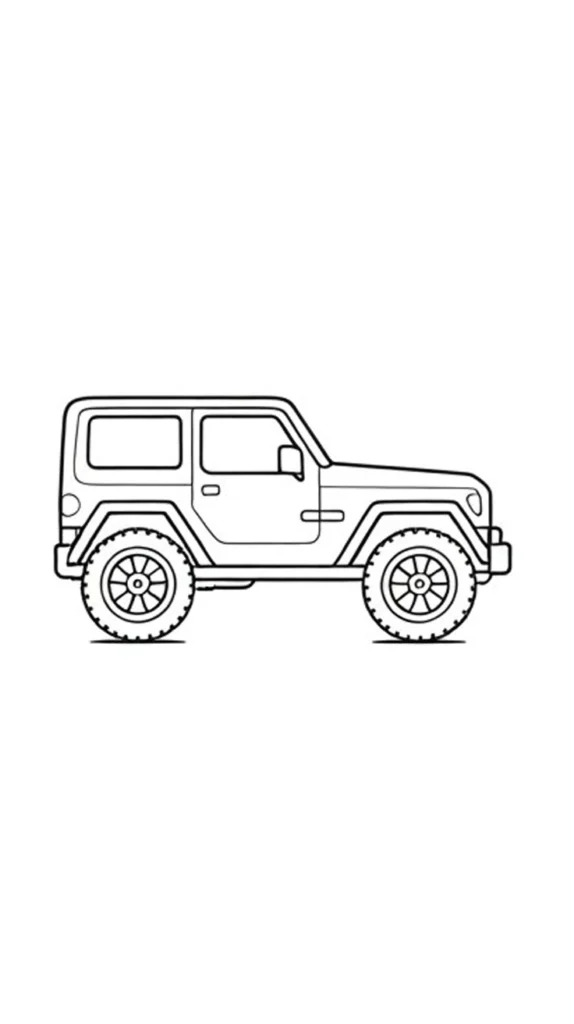 Jeep Coloring Pages 13 07