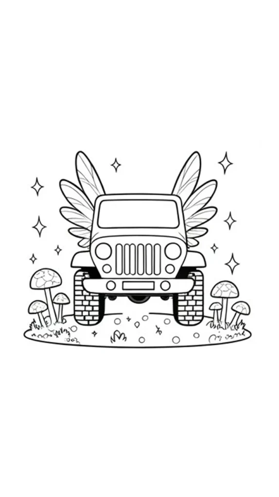 Jeep Coloring Pages 12 08