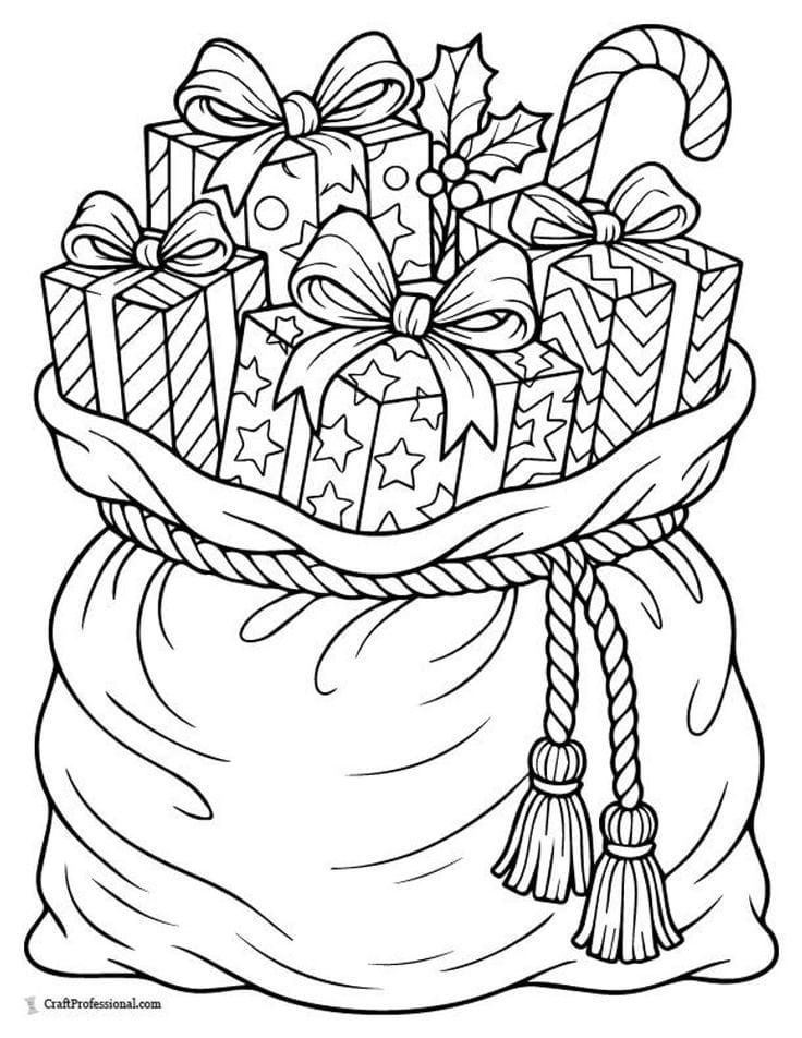 What Are Holiday Themed Coloring Pages? 8 christmas coloring page