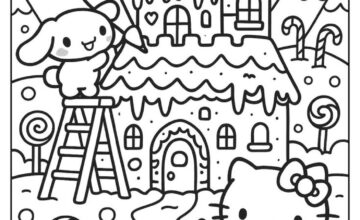 Winter Holiday Coloring Pages