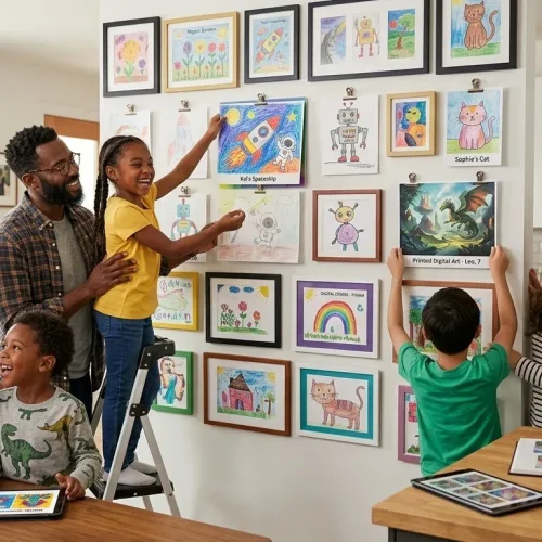 How often should kids do coloring activities?