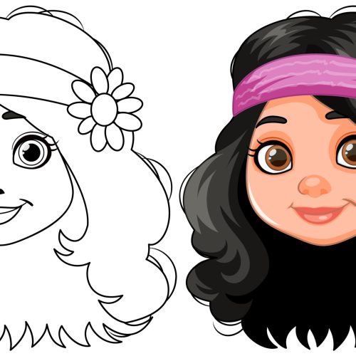 Turn Picture into Coloring Page